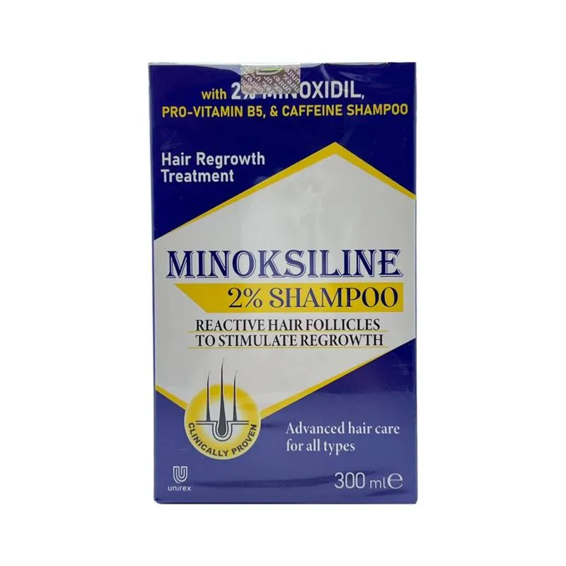 Minoksilife 2% şampun 300ml — minoksidil qadın saç seyrəlməsi follikul stimullaşdırma